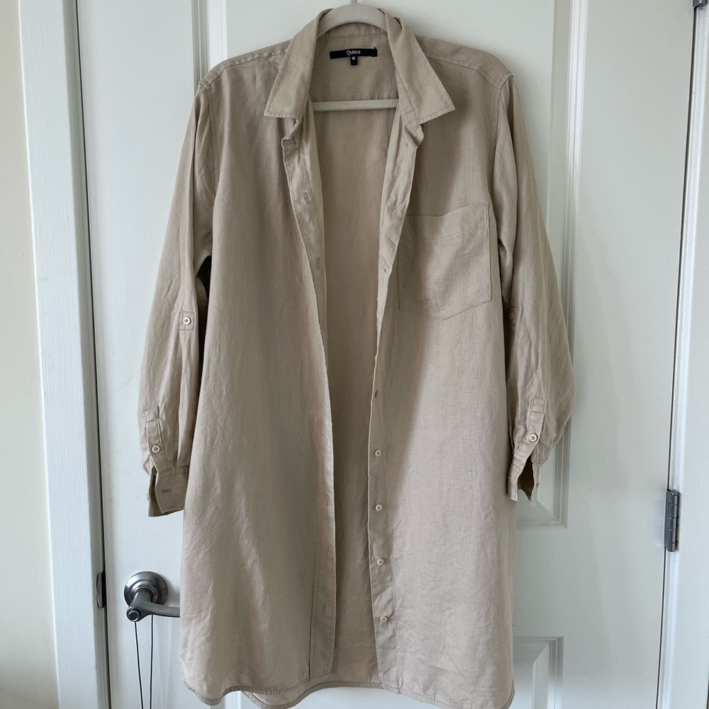 Quince linen dress